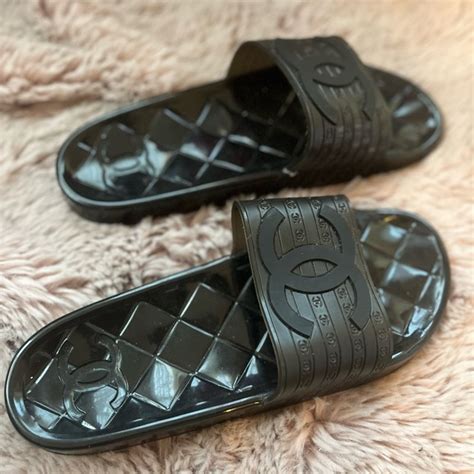 chanel pool slides dupes